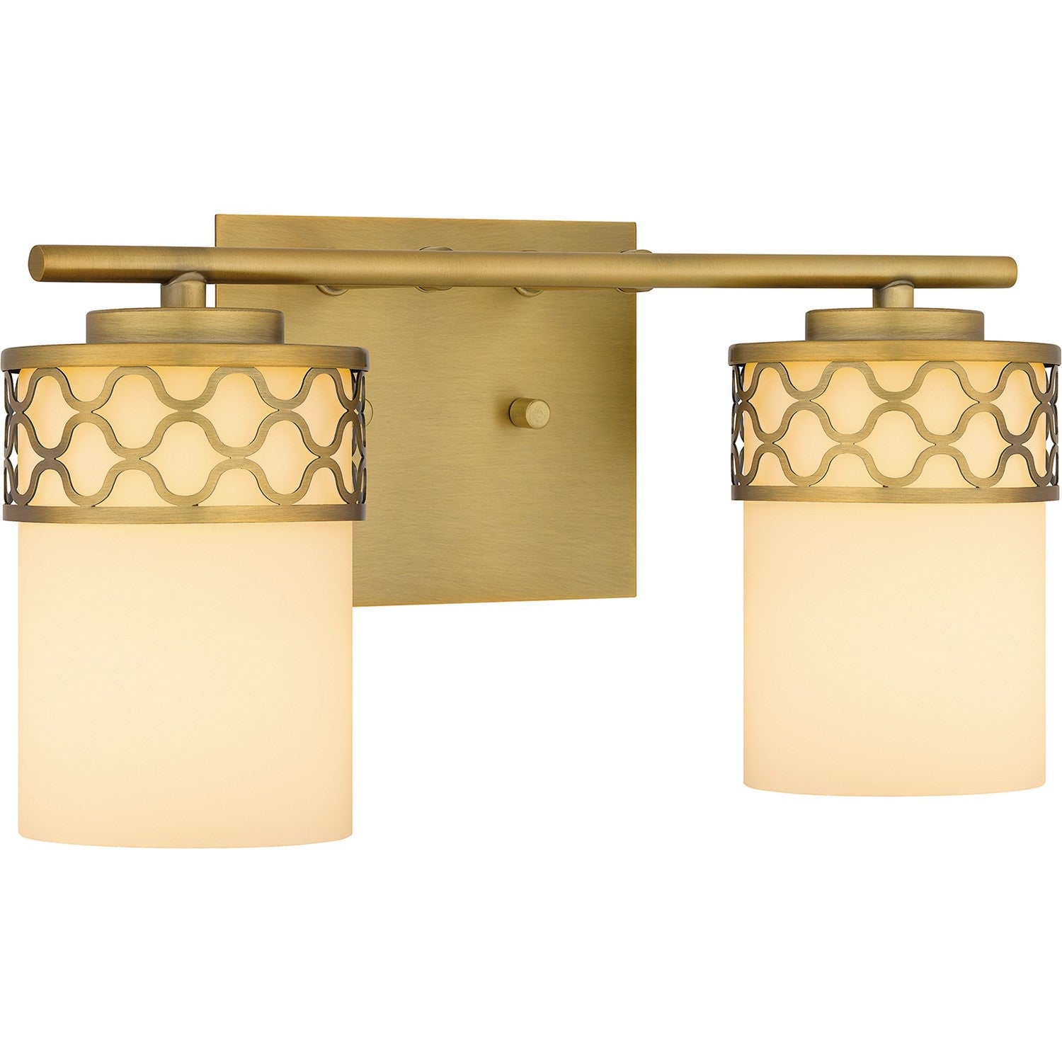 Quoizel - TEN8615AB - Two Light Bath - Tenley - Aged Brass