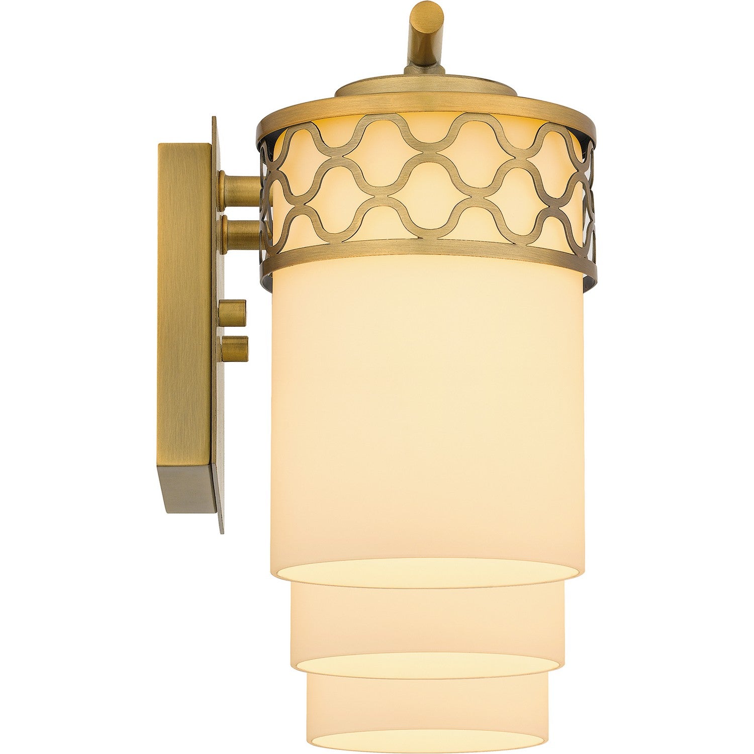 Quoizel - TEN8624AB - Three Light Bath - Tenley - Aged Brass