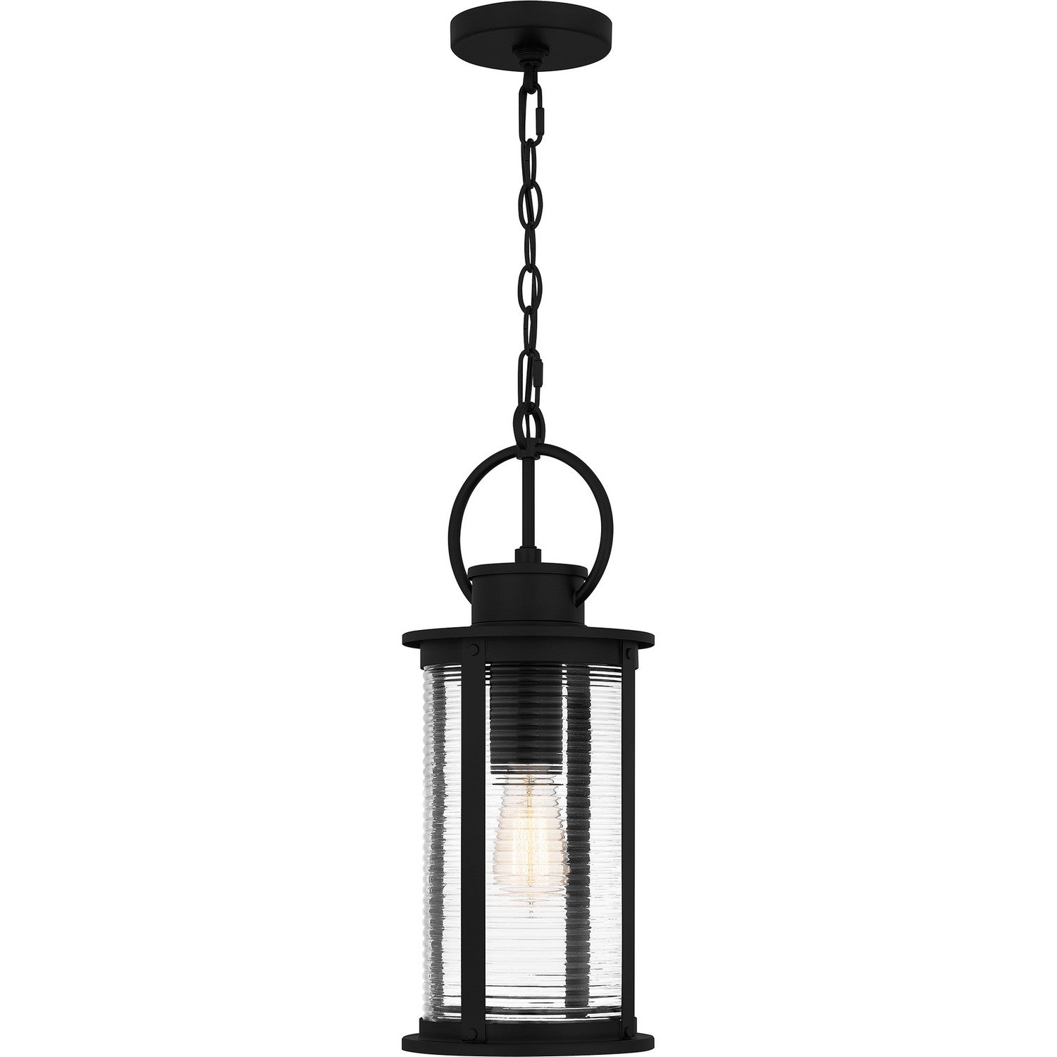 Quoizel - TLM1907MBK - One Light Outdoor Hanging Lantern - Tilmore - Matte Black