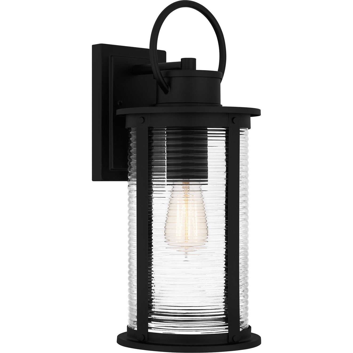 Quoizel - TLM8407MBK - One Light Outdoor Wall Mount - Tilmore - Matte Black