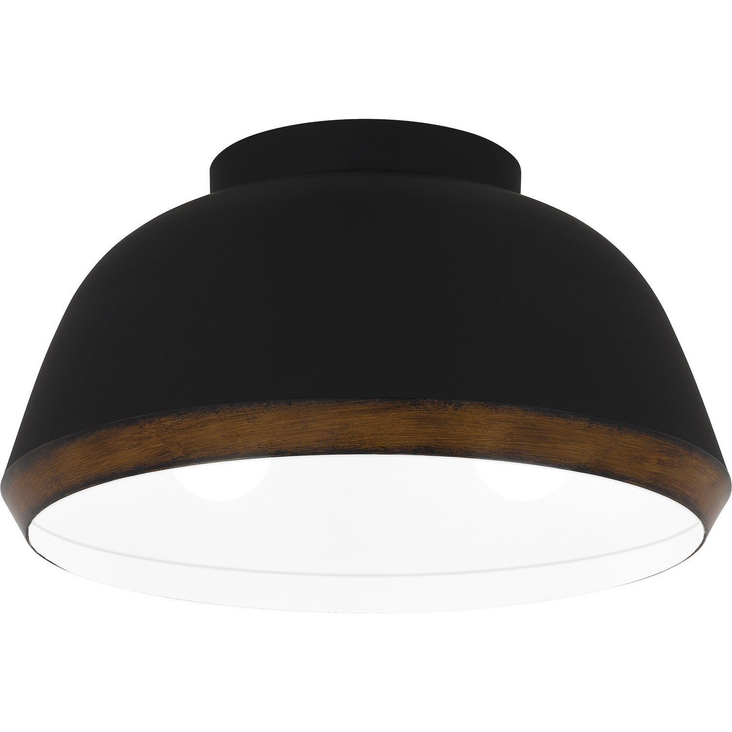 Quoizel - TMR1616MBK - Three Light Flush Mount - Tamara - Matte Black
