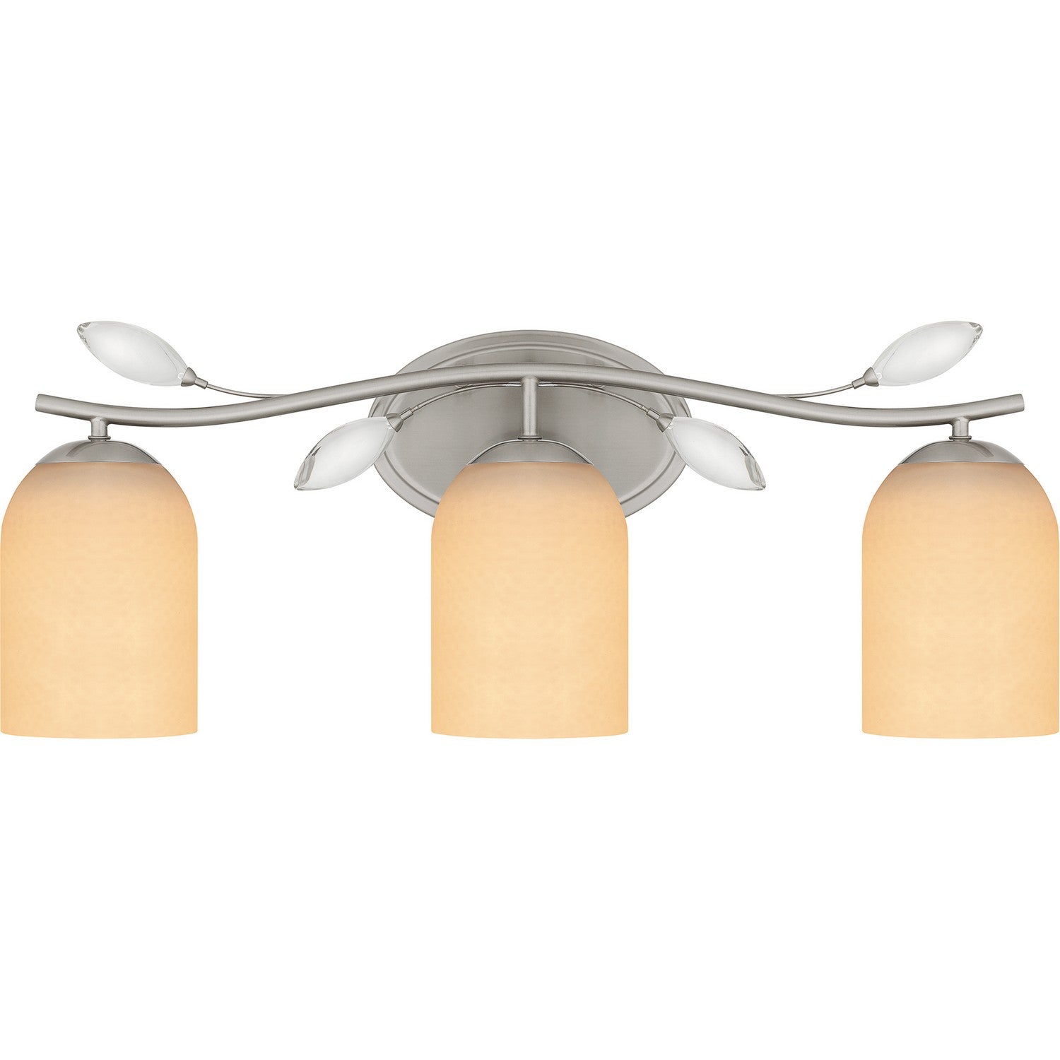 Quoizel - ULY8624BN - Three Light Bath - Ulysses - Brushed Nickel