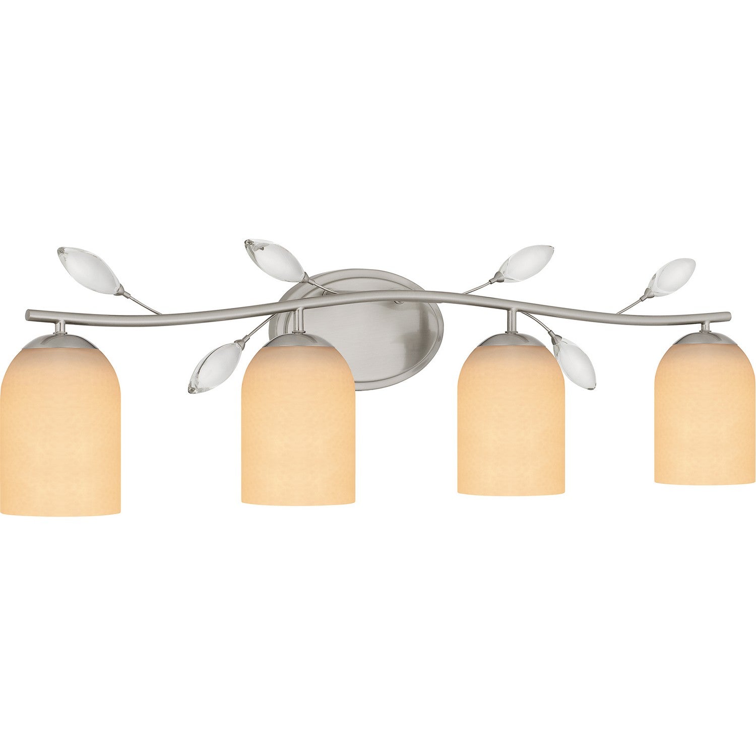 Quoizel - ULY8634BN - Four Light Bath - Ulysses - Brushed Nickel