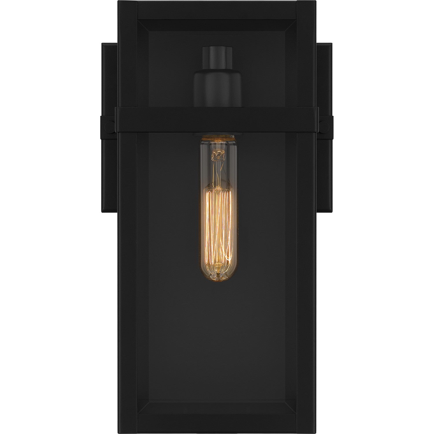 Quoizel - VSA8306MBK - One Light Outdoor Wall Mount - Vanessa - Matte Black