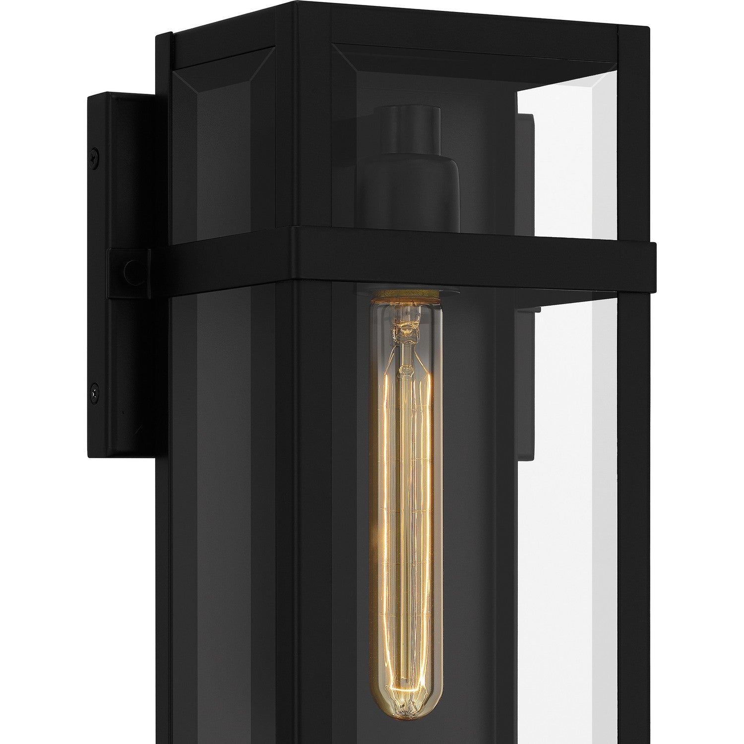 Quoizel - VSA8406MBK - One Light Outdoor Wall Mount - Vanessa - Matte Black