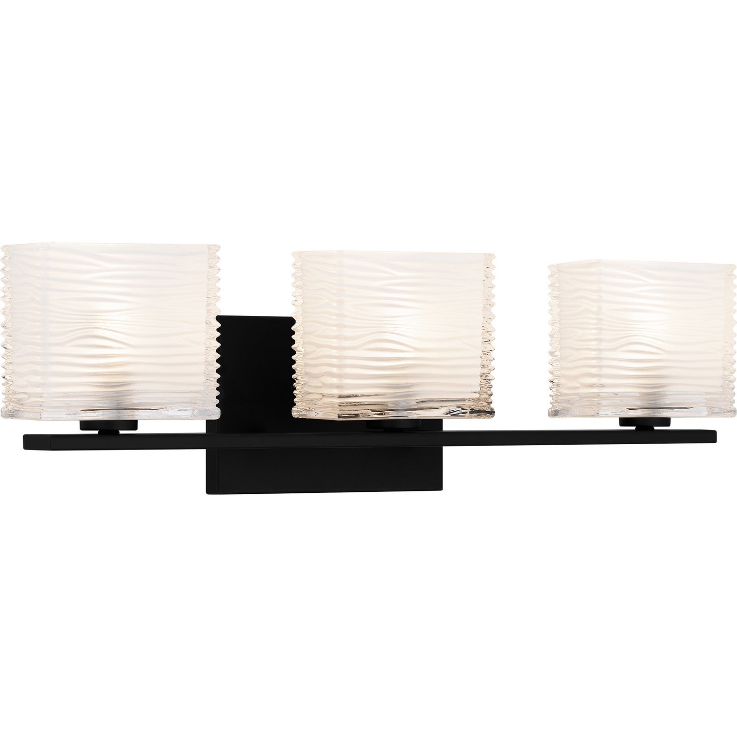 Quoizel - WCP8603MBK - Three Light Bath - Westcap - Matte Black