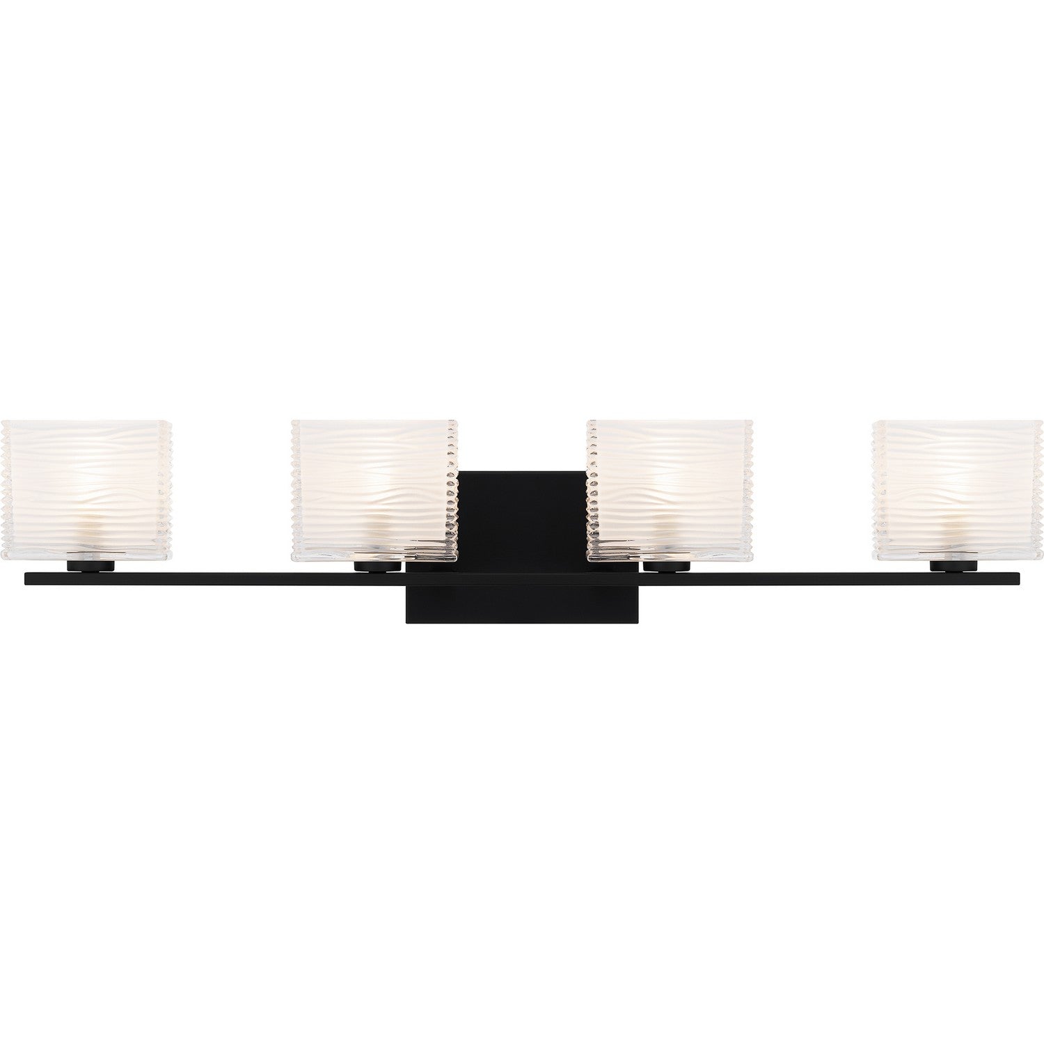 Quoizel - WCP8604MBK - Four Light Bath - Westcap - Matte Black