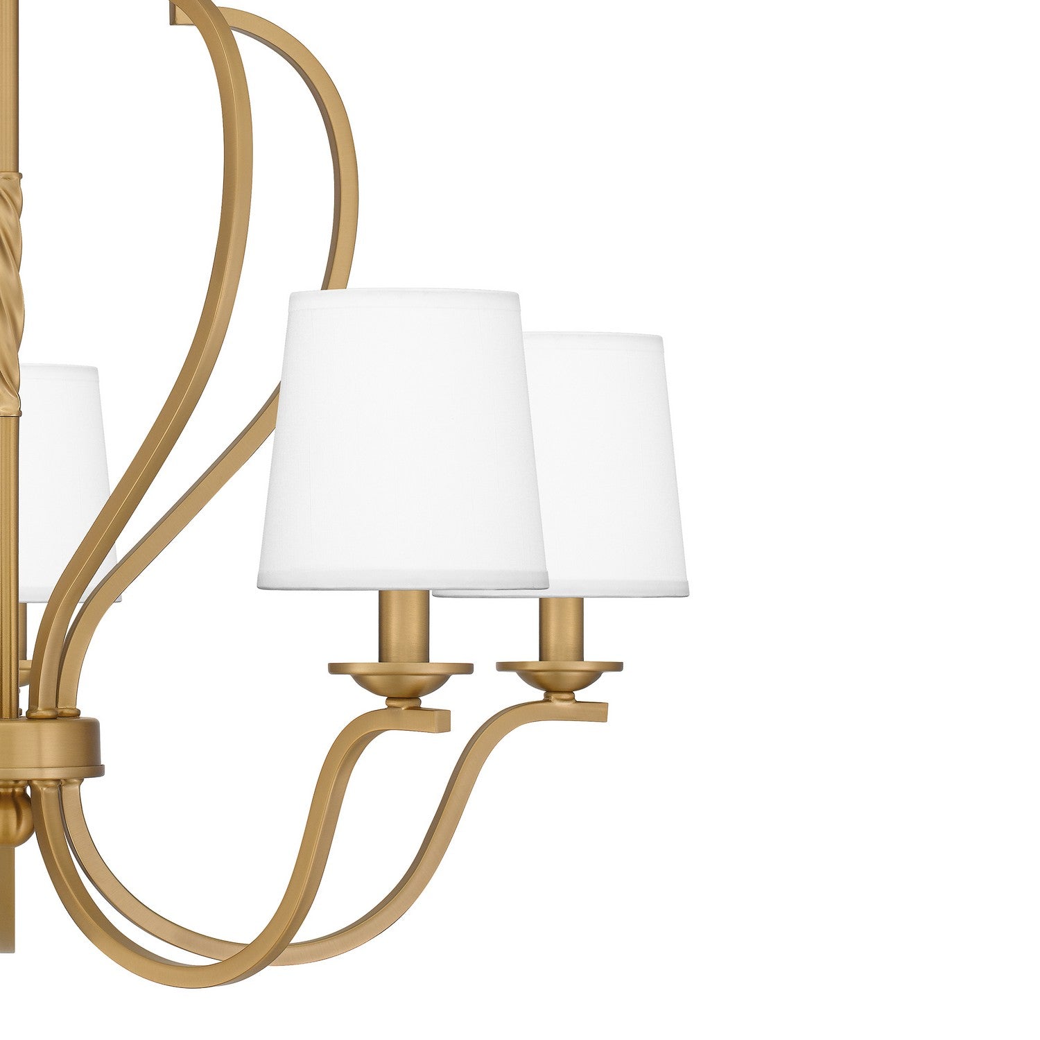 Quoizel - WIL5027BWS - Five Light Chandelier - Wilkins - Brushed Weathered Brass