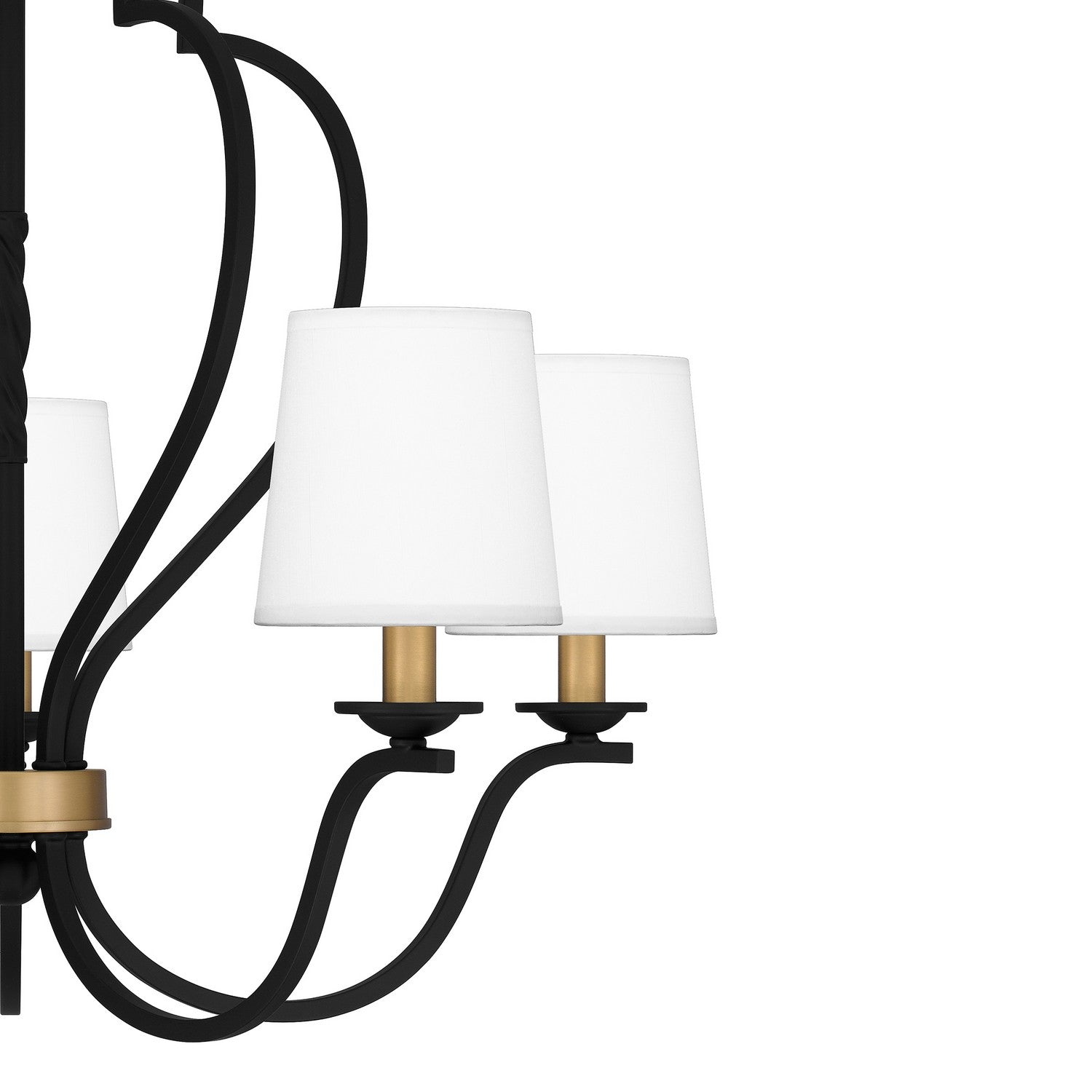 Quoizel - WIL5027MBK - Five Light Chandelier - Wilkins - Matte Black