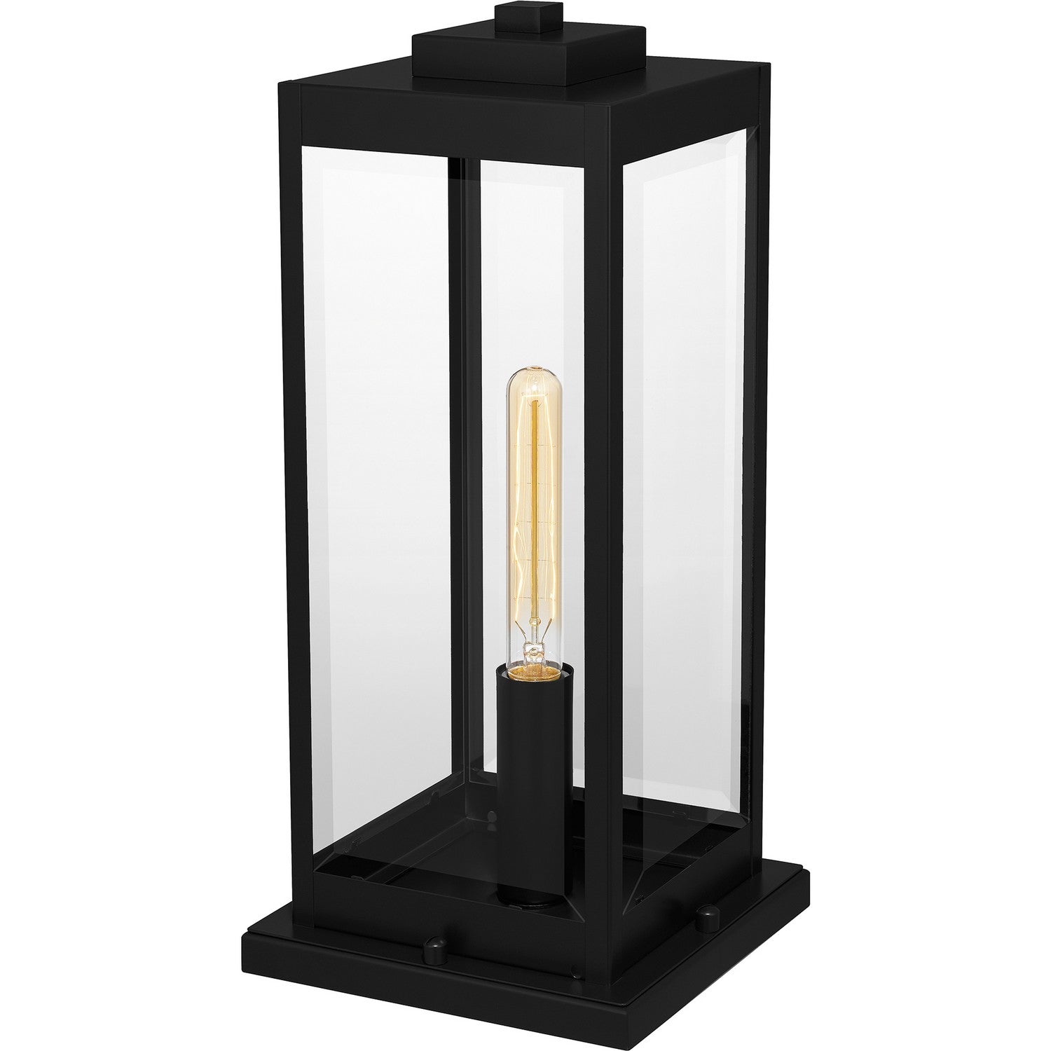 Quoizel - WVR9107EK - One Light Outdoor Pier Base - Westover - Earth Black