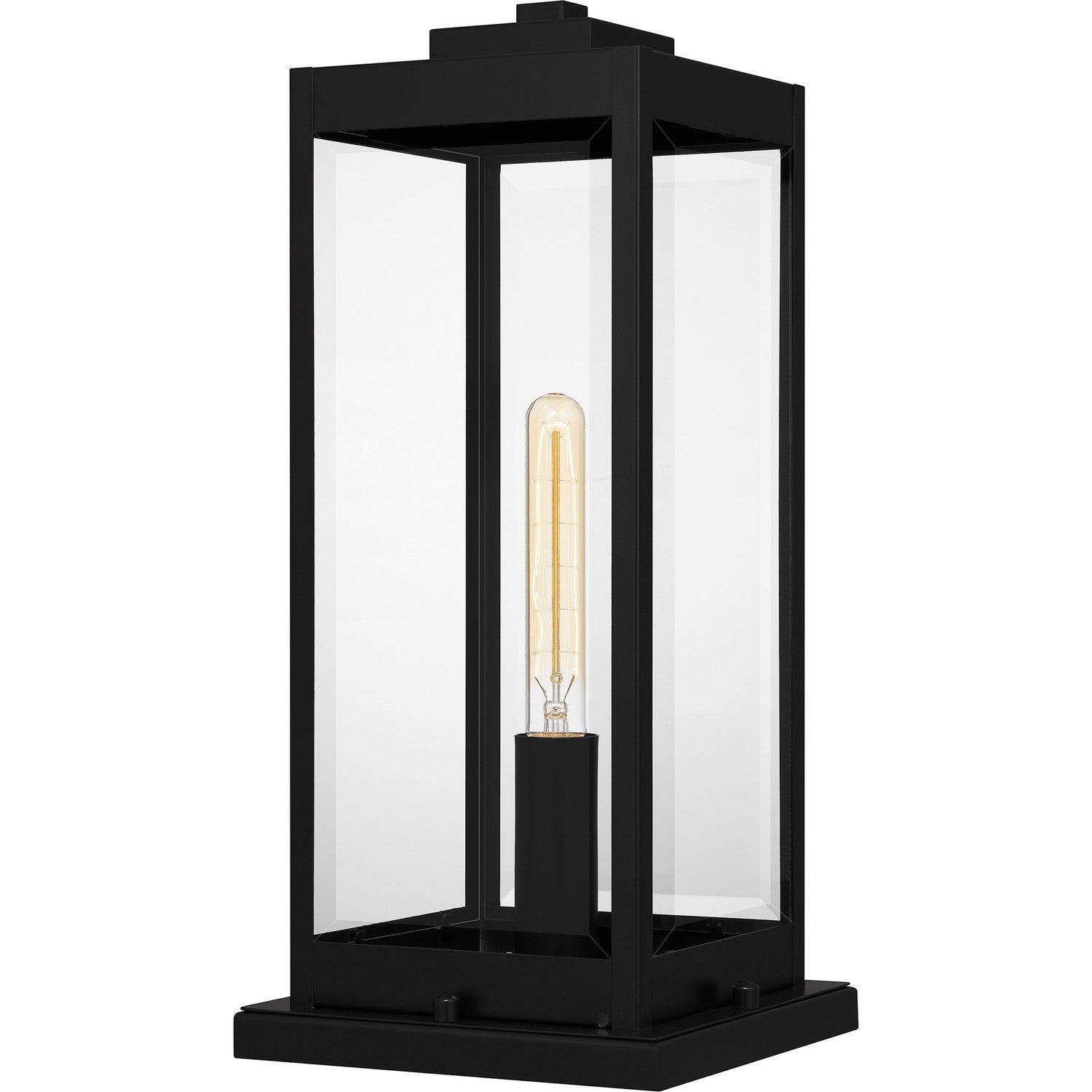 Quoizel - WVR9107EK - One Light Outdoor Pier Base - Westover - Earth Black