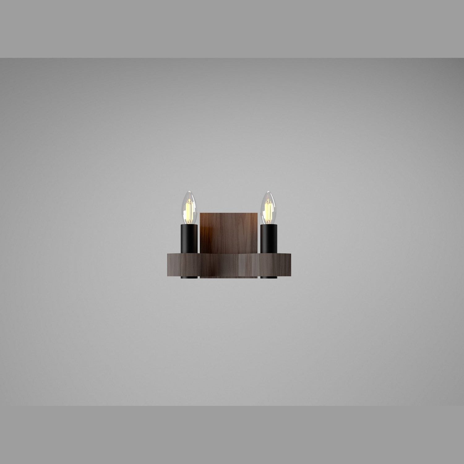 Accord Lighting - 4203.18 - One Light Wall Lamp - Flow - American Walnut