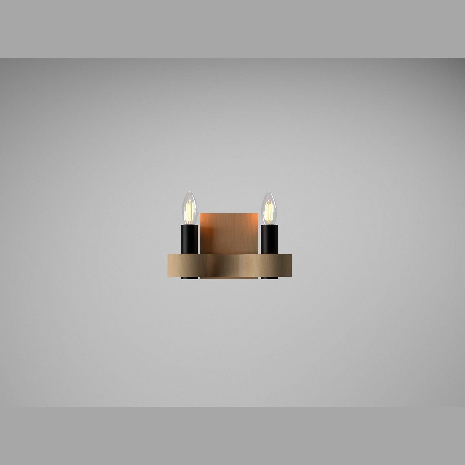 Accord Lighting - 4203.34 - One Light Wall Lamp - Flow - Maple