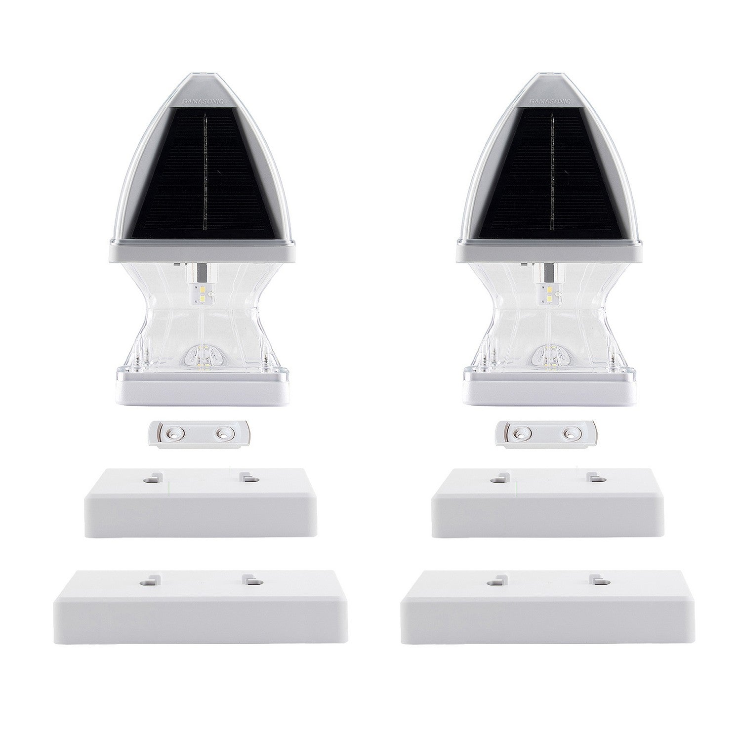 Gama Sonic - 143iP2902KIT - Post Cap Light Kit - White