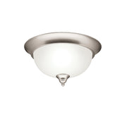 Kichler - 8064NI - Two Light Flush Mount - Dover - Brushed Nickel
