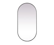 Elegant Lighting - MR2A3672BLK - Mirror - Asha - Black