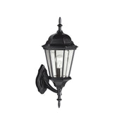Kichler - 9653BK - One Light Outdoor Wall Mount - Madison - Black