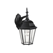 Kichler - 9655BK - One Light Outdoor Wall Mount - Madison - Black