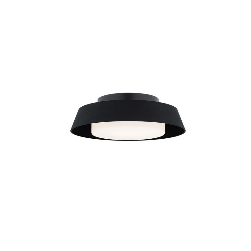 W.A.C. Lighting - FM-49416-30-BK - LED Flush Mount - Chapeau - Black
