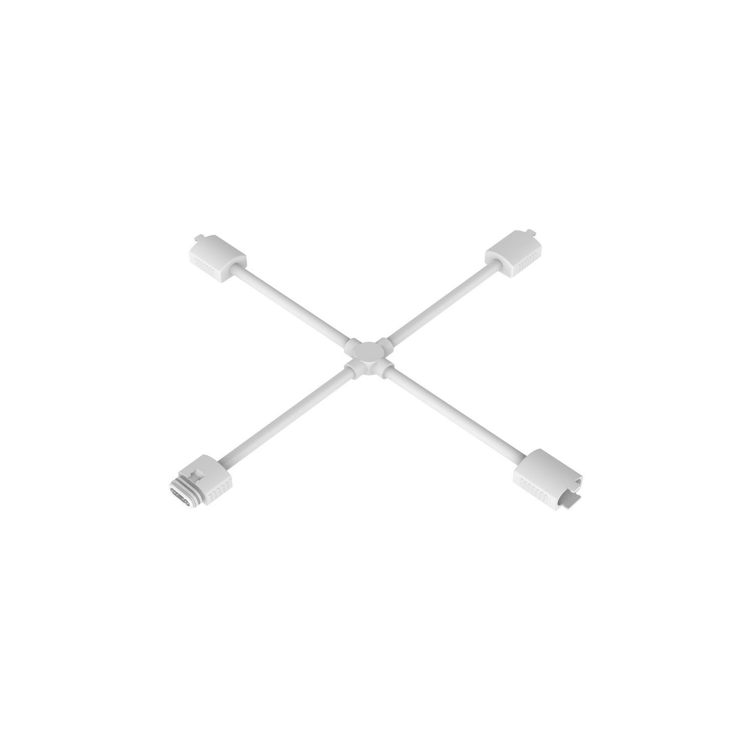 W.A.C. Lighting - T24-OD-X-WT - X Connector - Invisiled Outdoor - White