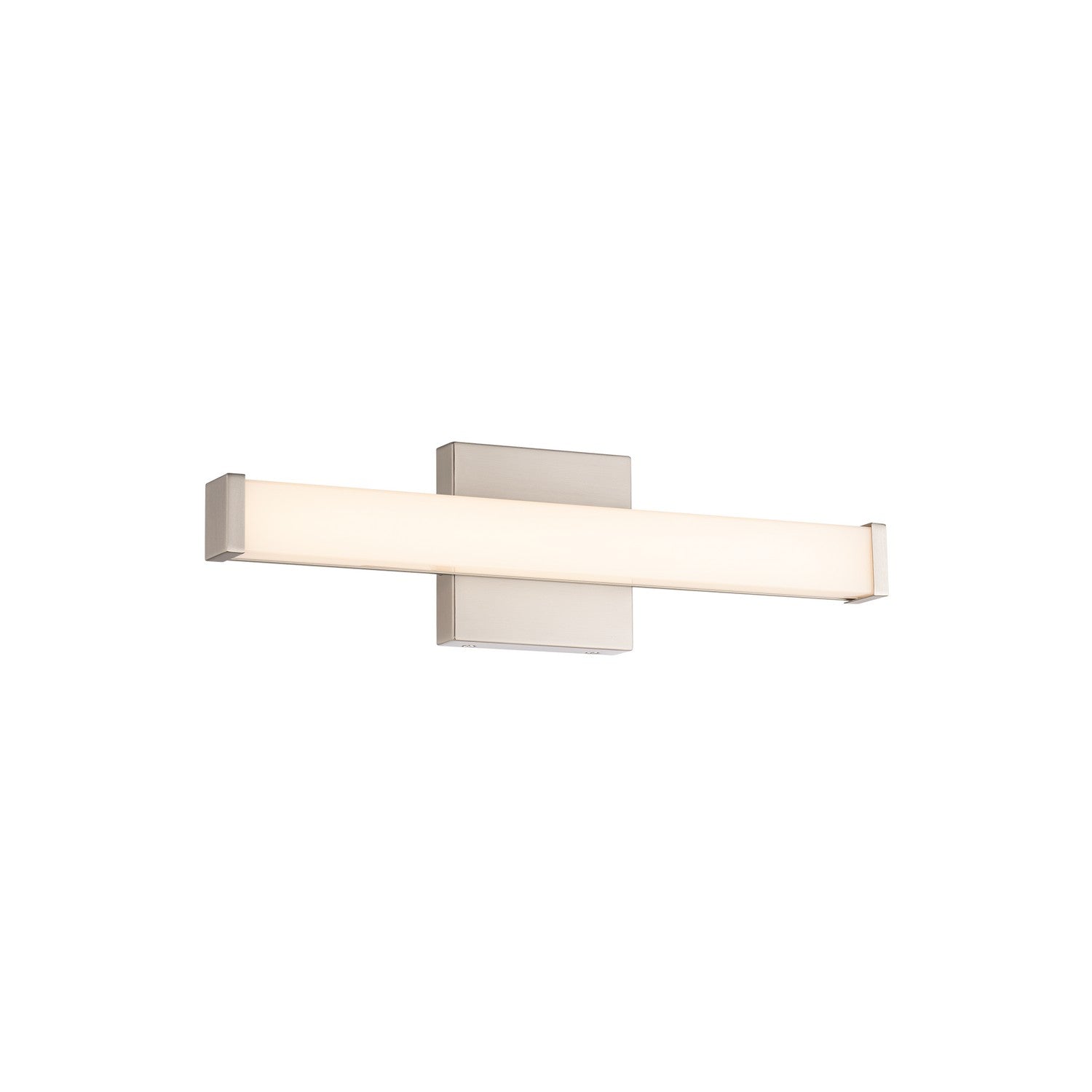 W.A.C. Lighting - WS-240818-CS-BN - LED Bath Vanity - Slim - Brushed Nickel