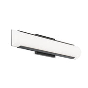 W.A.C. Lighting - WS-241227-CS-BK - LED Bath Vanity - Demi - Black
