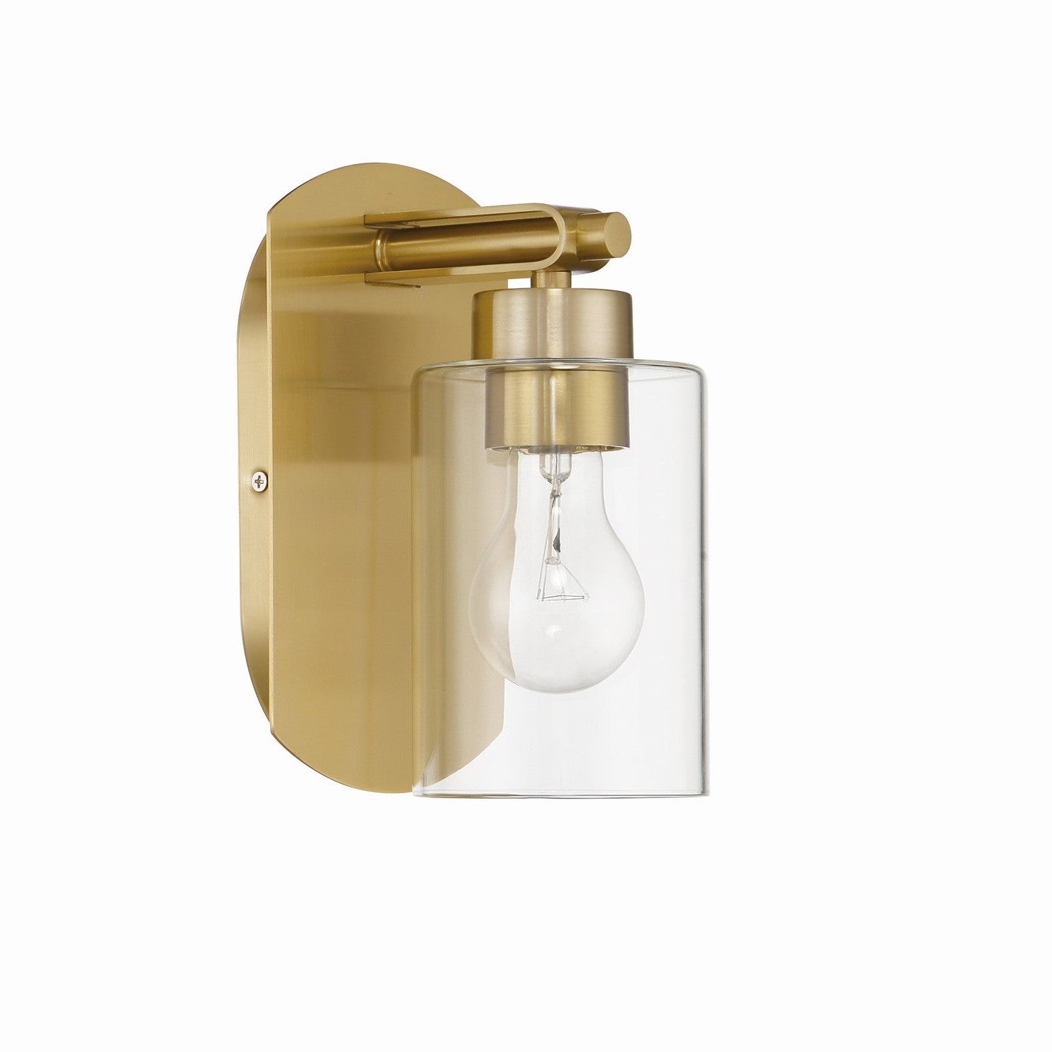 Craftmade - 17605SB1 - One Light Wall Sconce - Hendrix - Satin Brass