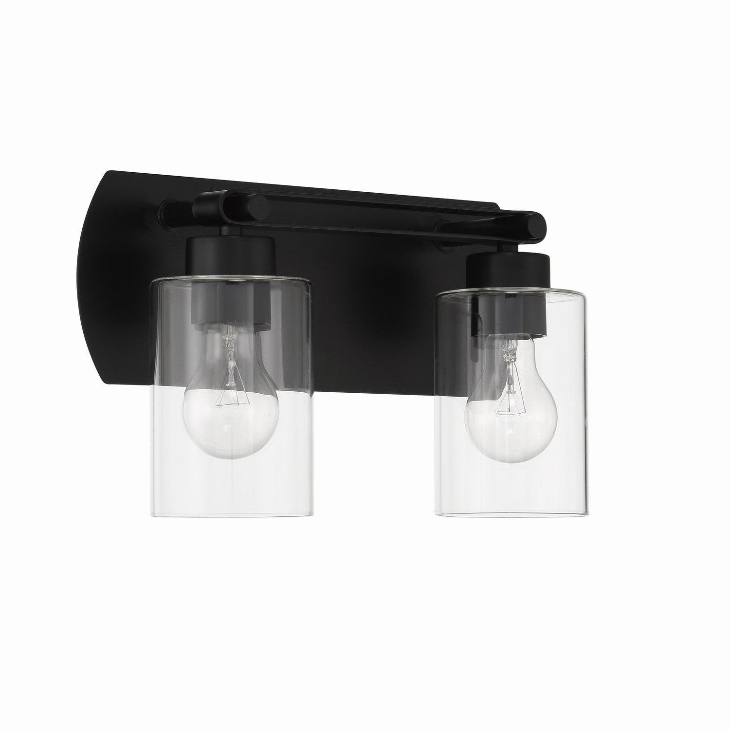 Craftmade - 17614FB2 - Two Light Vanity - Hendrix - Flat Black