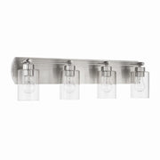 Craftmade - 17631BNK4 - Four Light Vanity - Hendrix - Brushed Polished Nickel