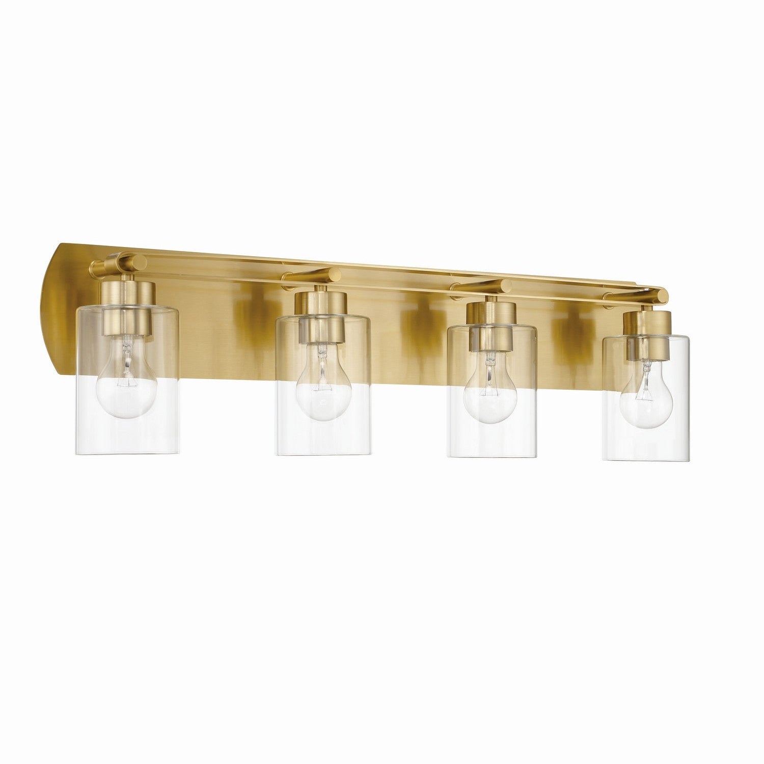 Craftmade - 17631SB4 - Four Light Vanity - Hendrix - Satin Brass