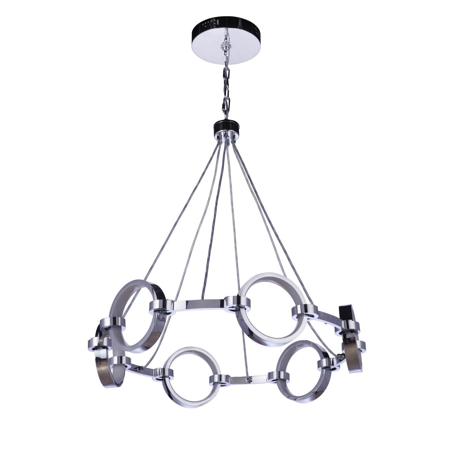 Craftmade - 59326-CH-LED - LED Chandelier - Context - Chrome
