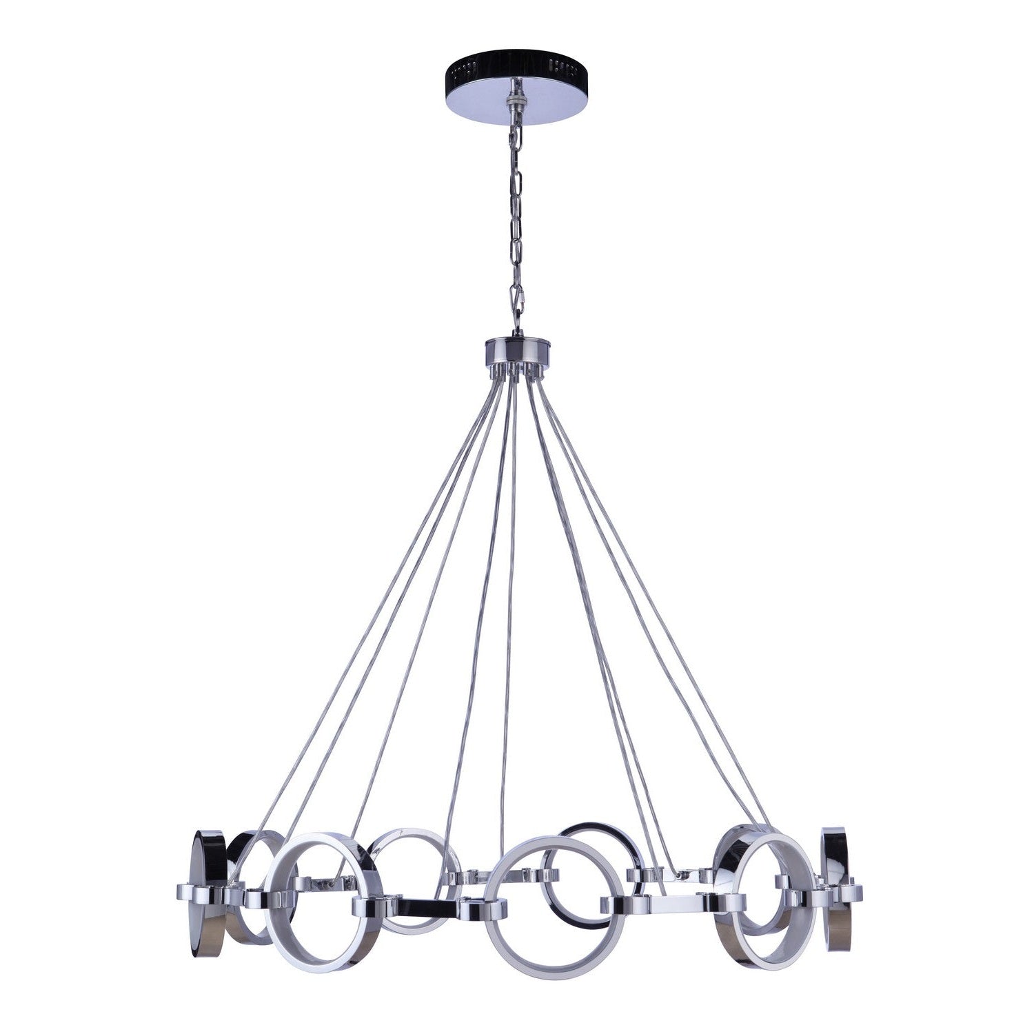 Craftmade - 59329-CH-LED - LED Chandelier - Context - Chrome