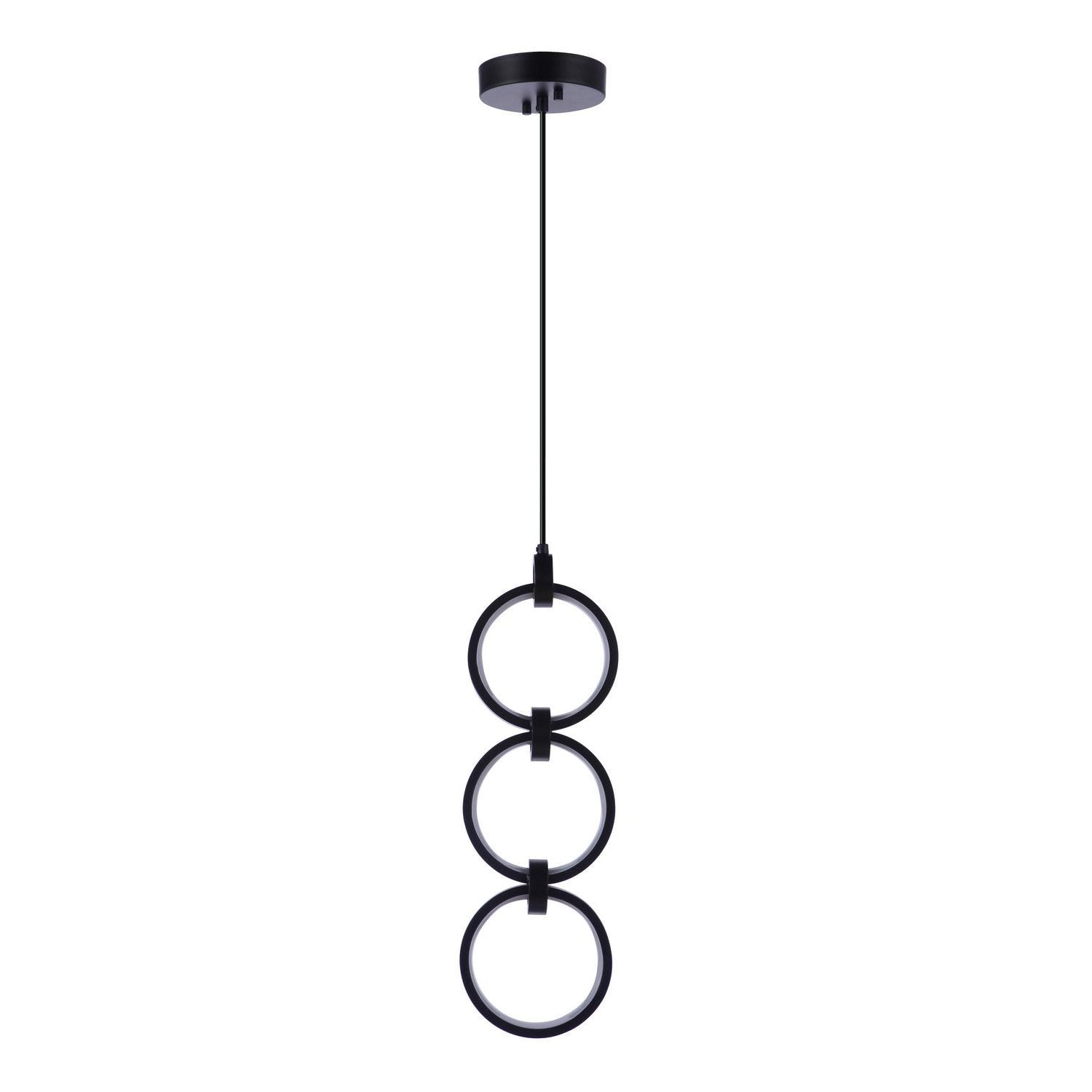 Craftmade - 59393-FB-LED - LED Pendant - Context - Flat Black