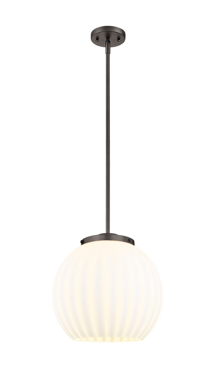 Innovations - 221-1S-OB-G1217-14WV - One Light Pendant - Essex - Oil Rubbed Bronze