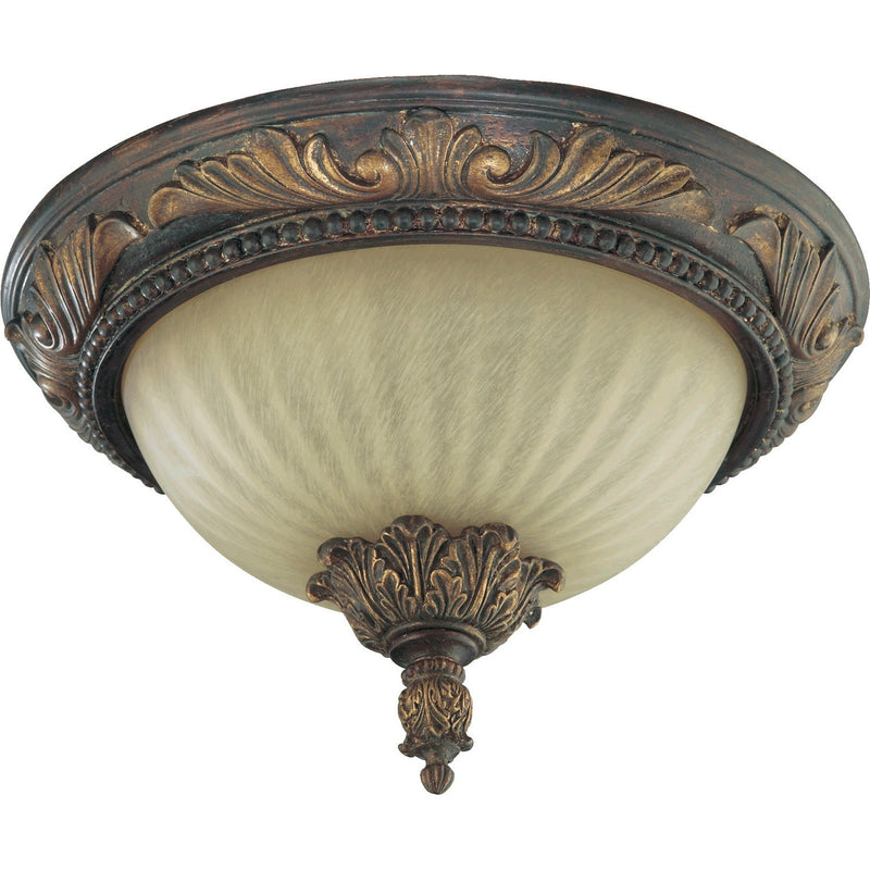 Quorum - 3230-13-88 - Two Light Ceiling Mount - Madeleine - Corsican Gold