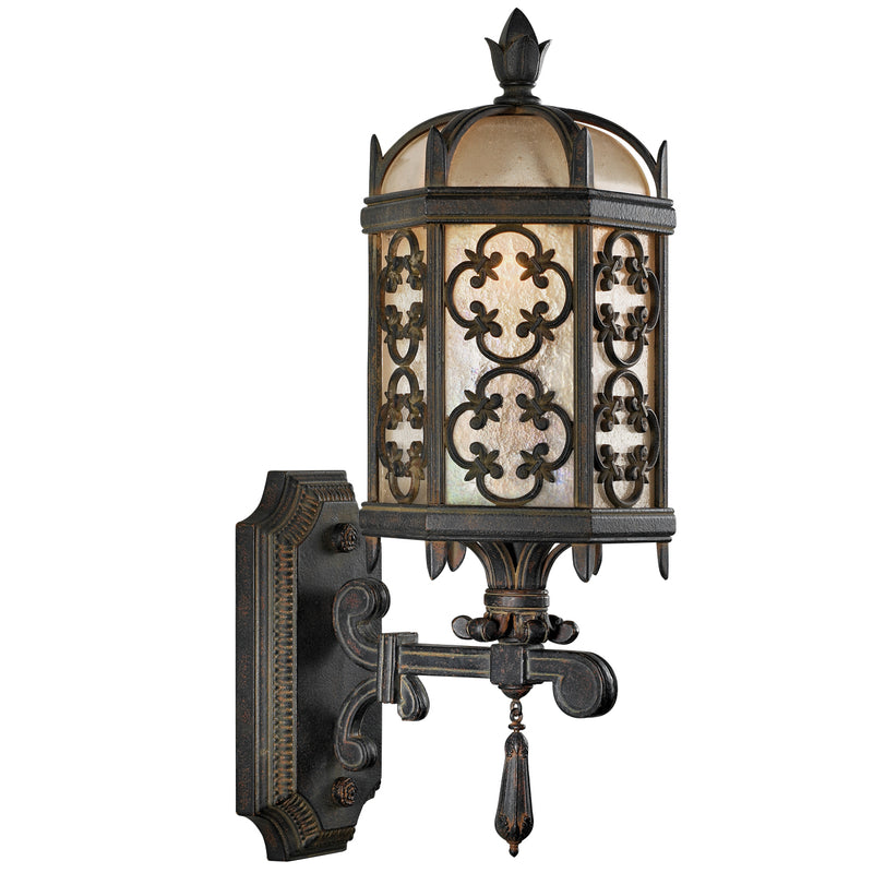 Fine Art Handcrafted Lighting - 329881ST - One Light Outdoor Wall Mount - Costa del Sol - Black