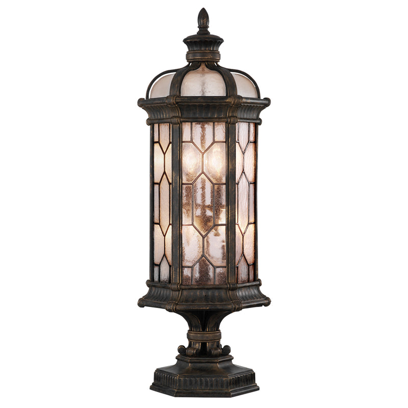 Fine Art Handcrafted Lighting - 414483-1ST - Four Light Outdoor Pier Mount - Devonshire - Bronze
