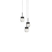 Modern Forms - PD-82003R-BK - LED Pendant - Double Bubble - Black