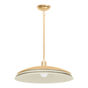 Hudson Valley - 1272-VGL/SSD - One Light Pendant - Oneida - Vintage Gold Leaf/Soft Sand
