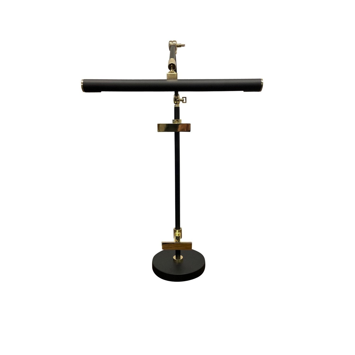 House of Troy - RN350-BLKPB - LED Task Lamp - River North - Black/Polished Brass
