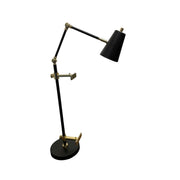 House of Troy - RN351-BLKPB - LED Task Lamp - River North - Black/Polished Brass