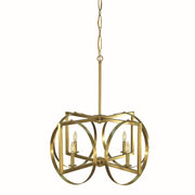 Framburg - 5862 BR - Four Light Chandelier - Olivia - Brushed Brass