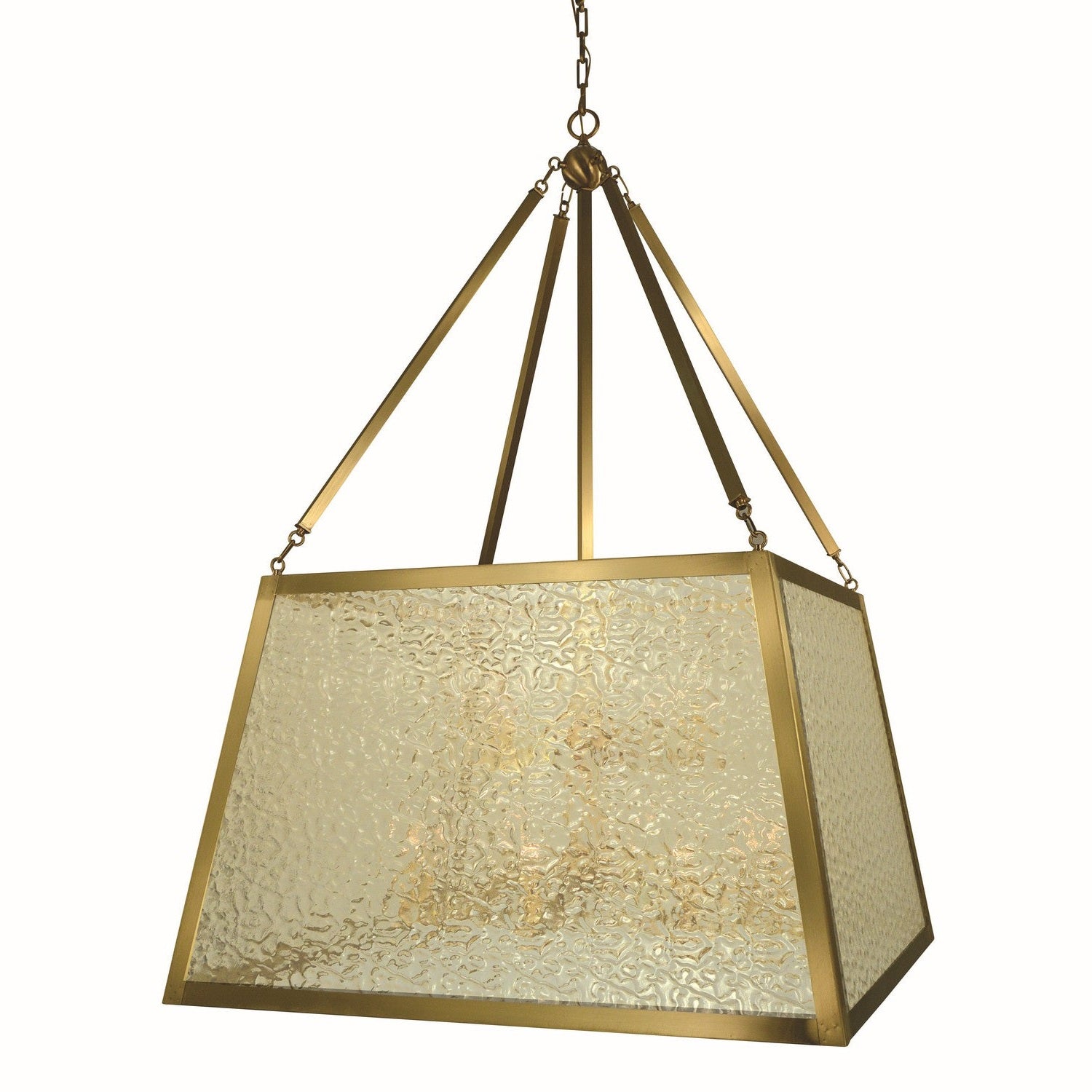 Framburg - 5890 BR - 12 Light Foyer Chandelier - Avery - Brushed Brass