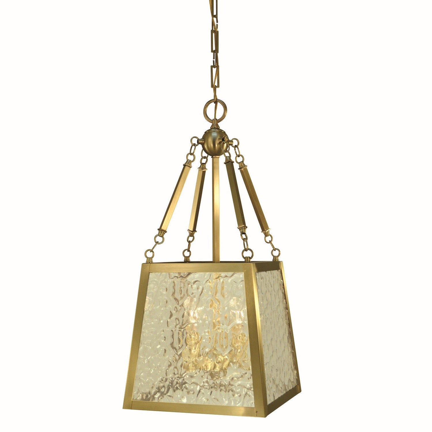 Framburg - 5894 BR - Five Light Pendant Chandelier - Avery - Brushed Brass