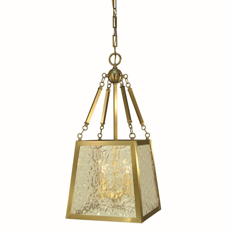 Framburg - 5894 BR - Five Light Pendant Chandelier - Avery - Brushed Brass