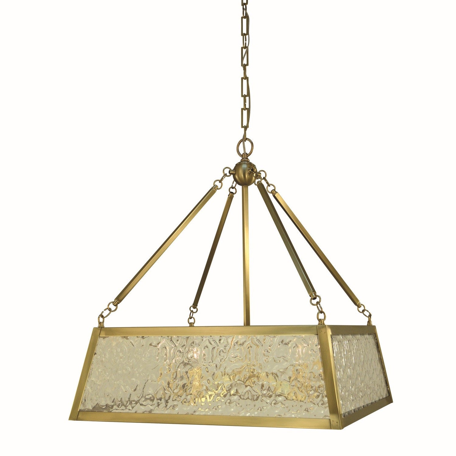 Framburg - 5895 BR - Five Light Chandelier - Avery - Brushed Brass