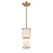 Artcraft - AC11830BB - One Light Pendant - Layla - Brushed Brass