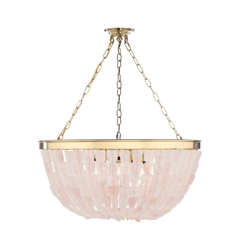 Metropolitan - N9633 - Eight Light Pendant - Flotsam - Brass
