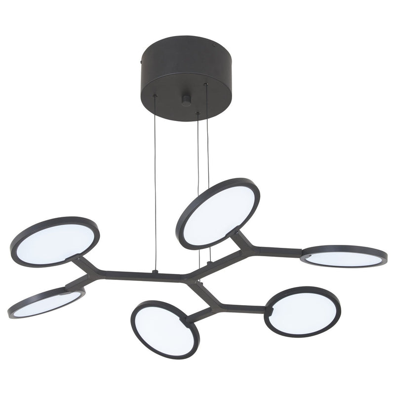 George Kovacs - P1950-66A-L - LED Pendant - Bandalore - Coal