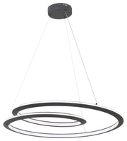 George Kovacs - P1970-066-L - LED Pendant - Infinite - Sand Coal